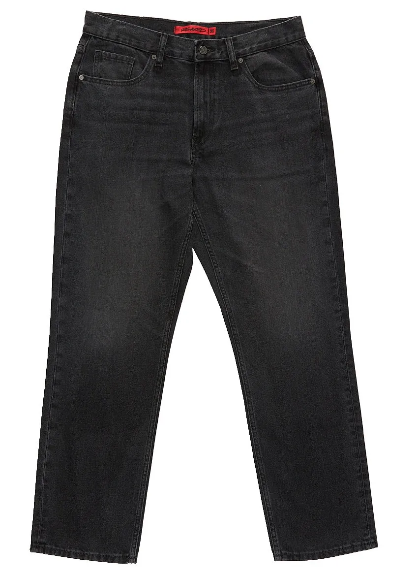 jeans DC Worker Relaxed Denim Rbd - KVAW/Black Denim - men´s