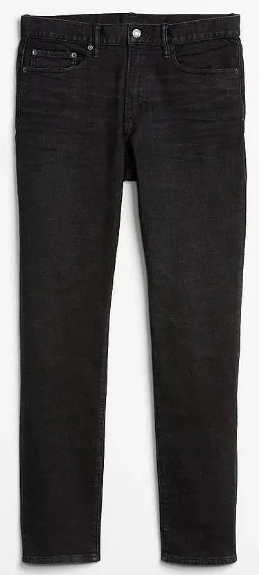 jeans GAP Slim Taper GapFlex - Washed Black - men´s