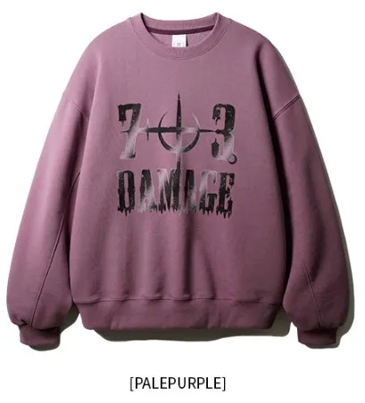 Jemut - DAMAGE OVERFIT SWEATSHIRT