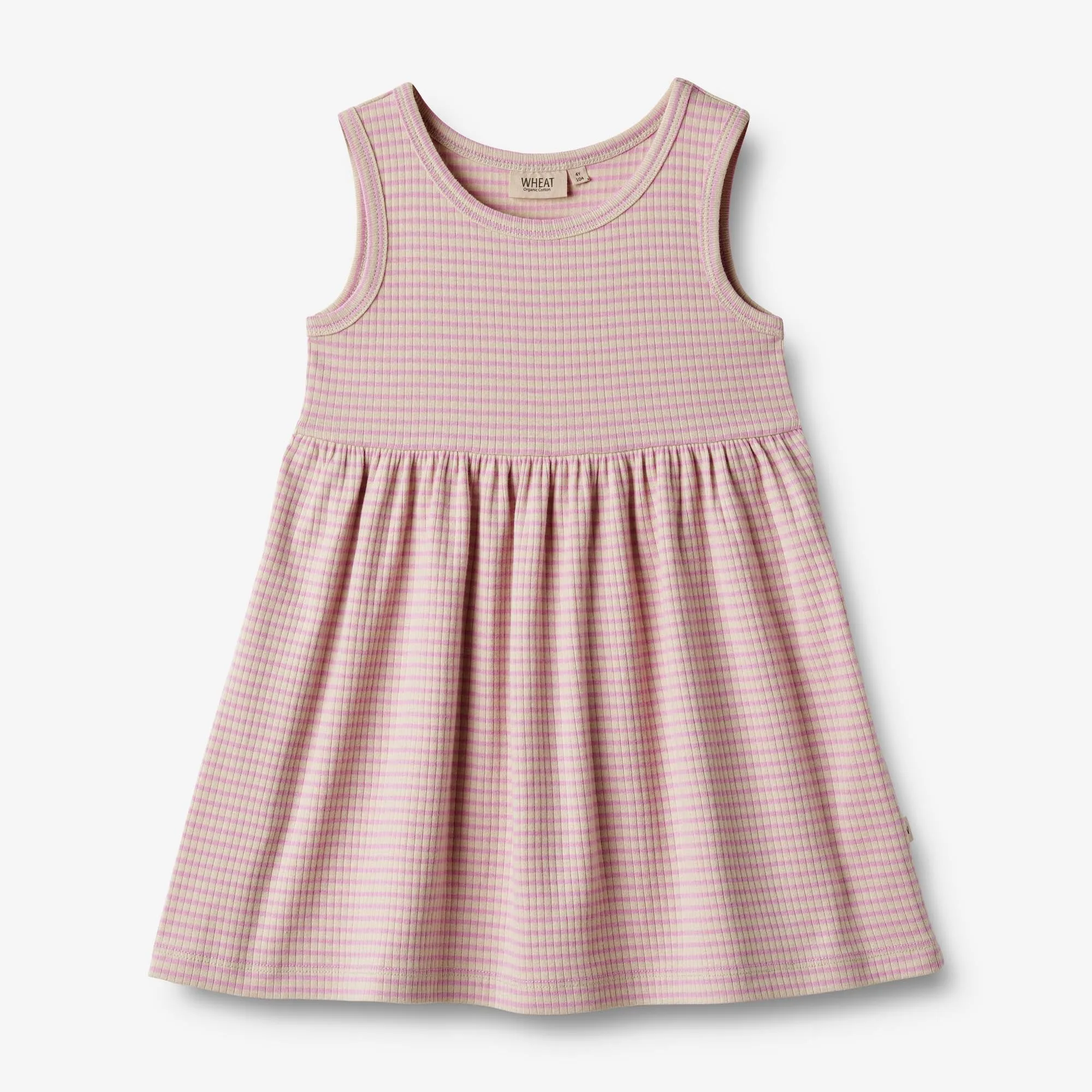 Jersey Dress Martha - pink lilac stripe