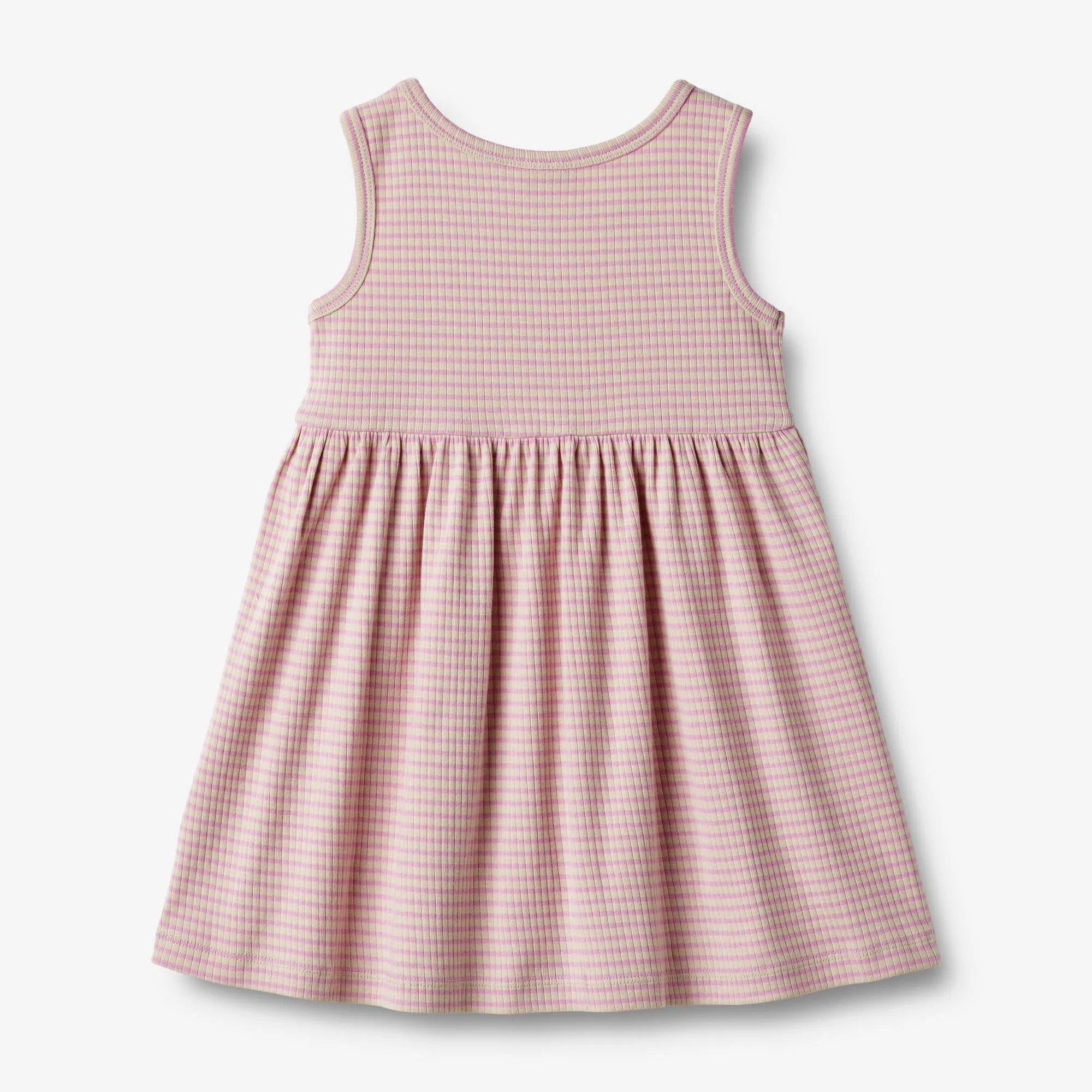 Jersey Dress Martha - pink lilac stripe