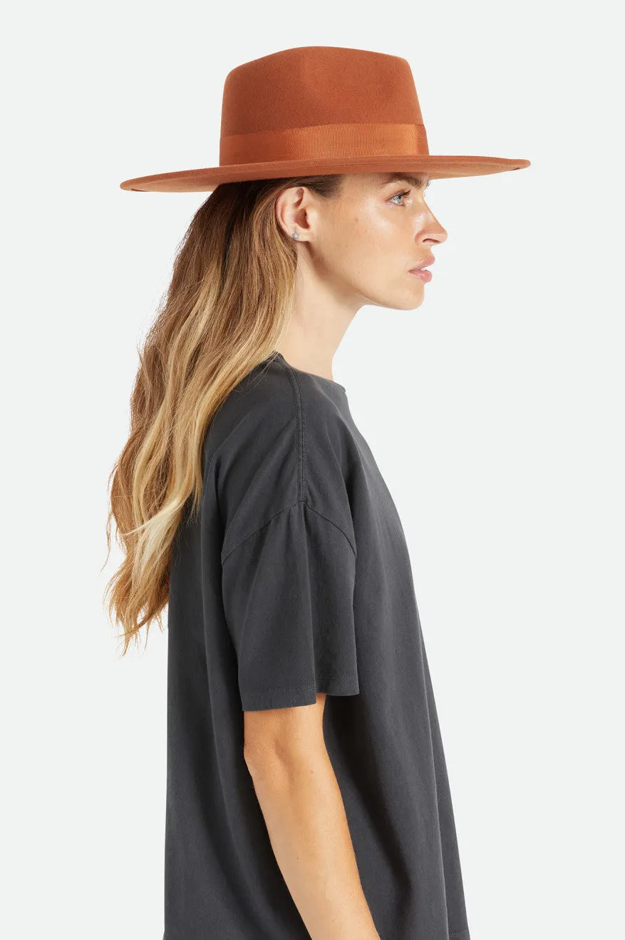 Joanna Felt Hat - Caramel