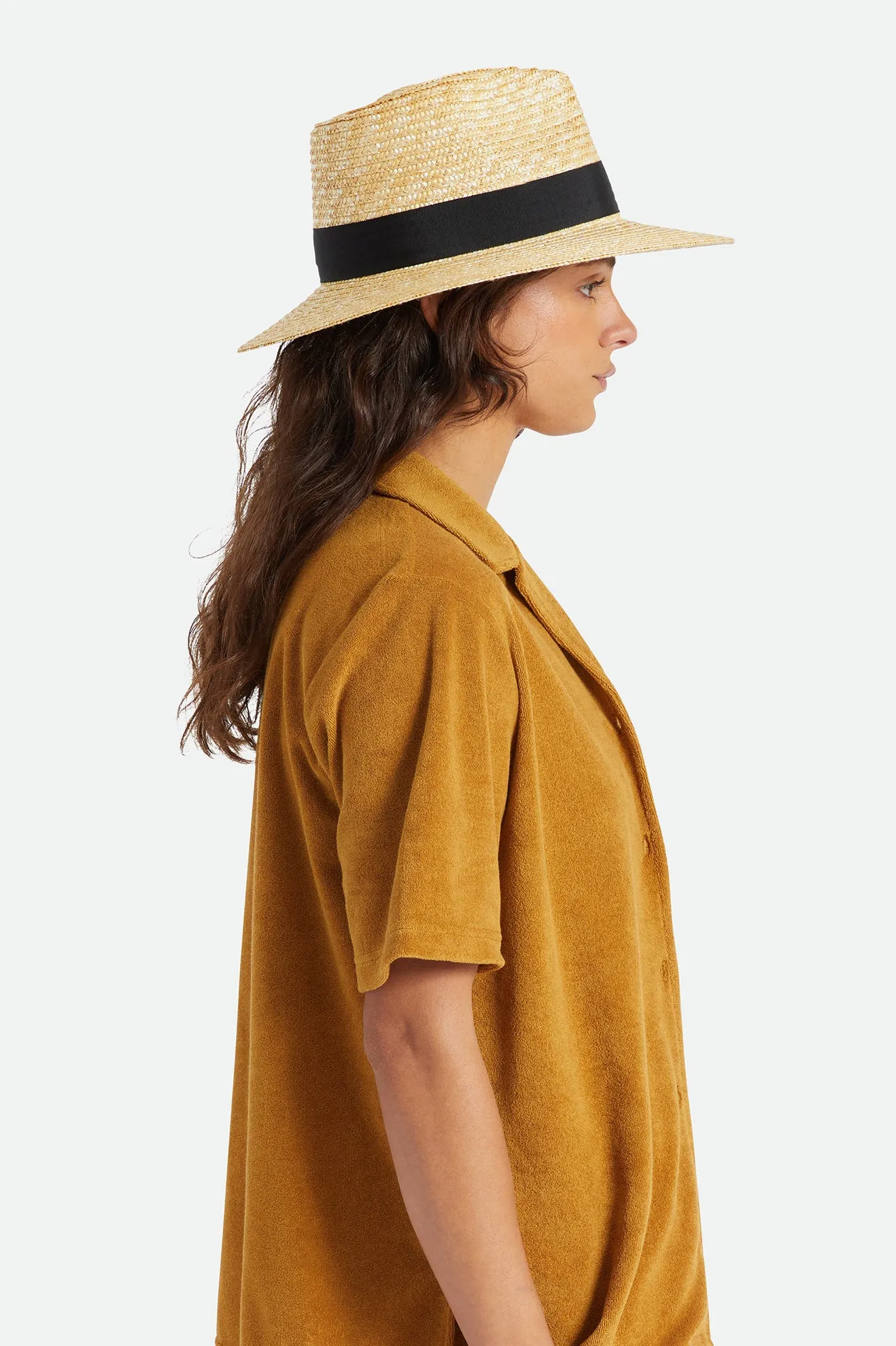 Joanna Short Brim Hat - Honey