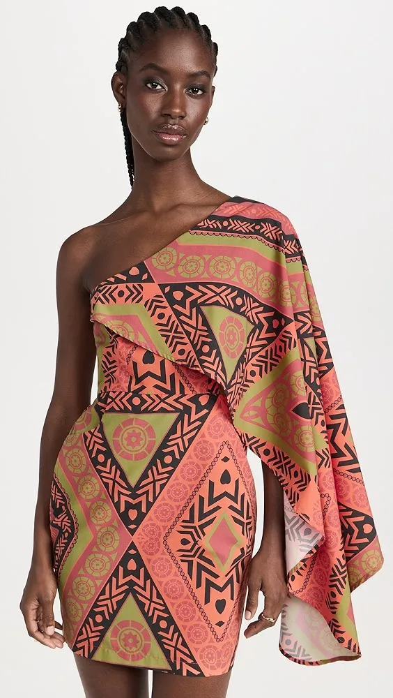 KAHINDO   Kivu One Shoulder Dress 