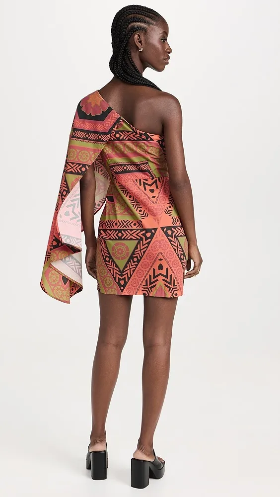 KAHINDO   Kivu One Shoulder Dress 