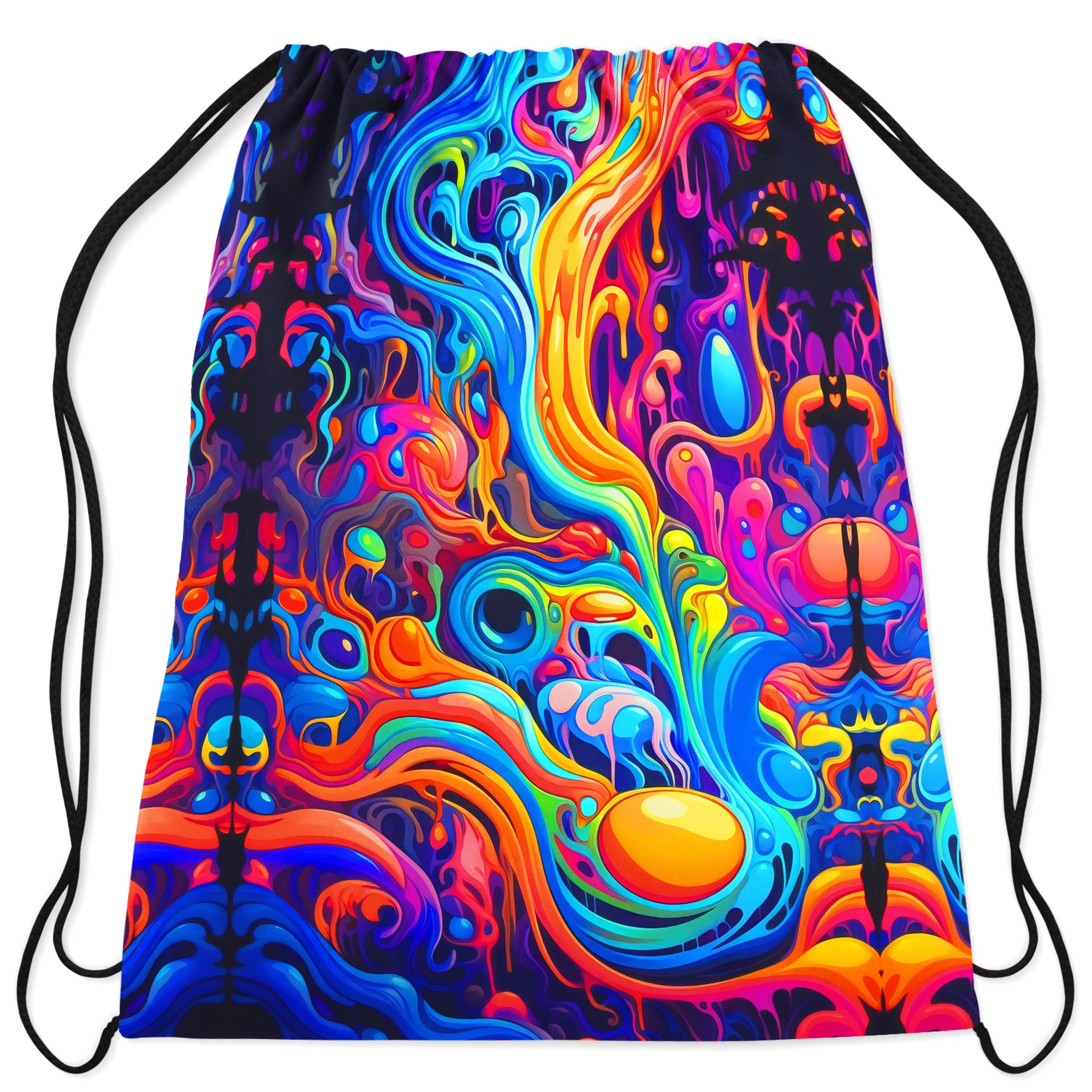 Kandi Swirl Drawstring Bag