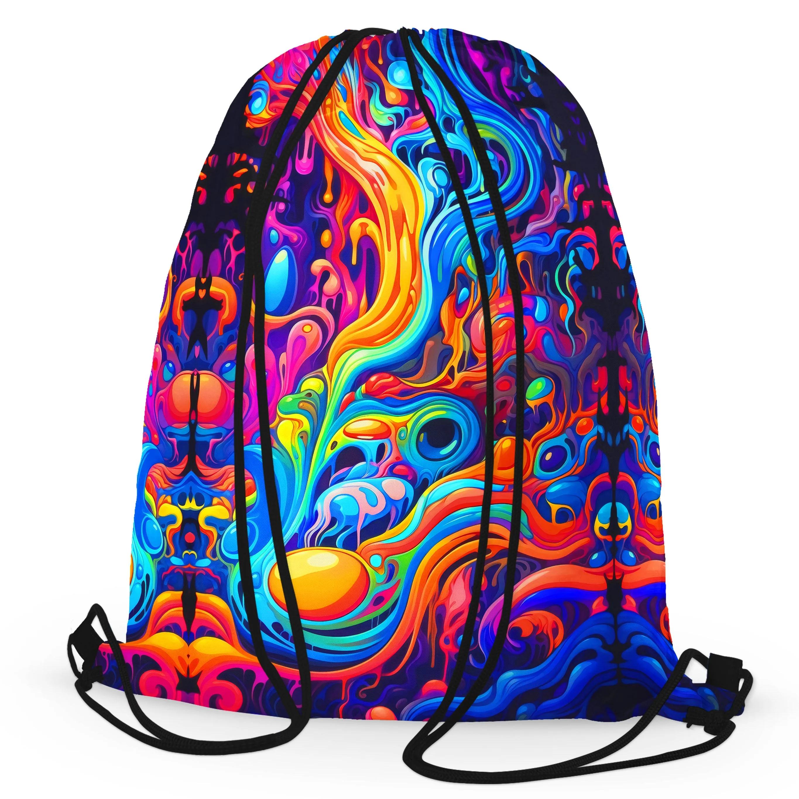 Kandi Swirl Drawstring Bag