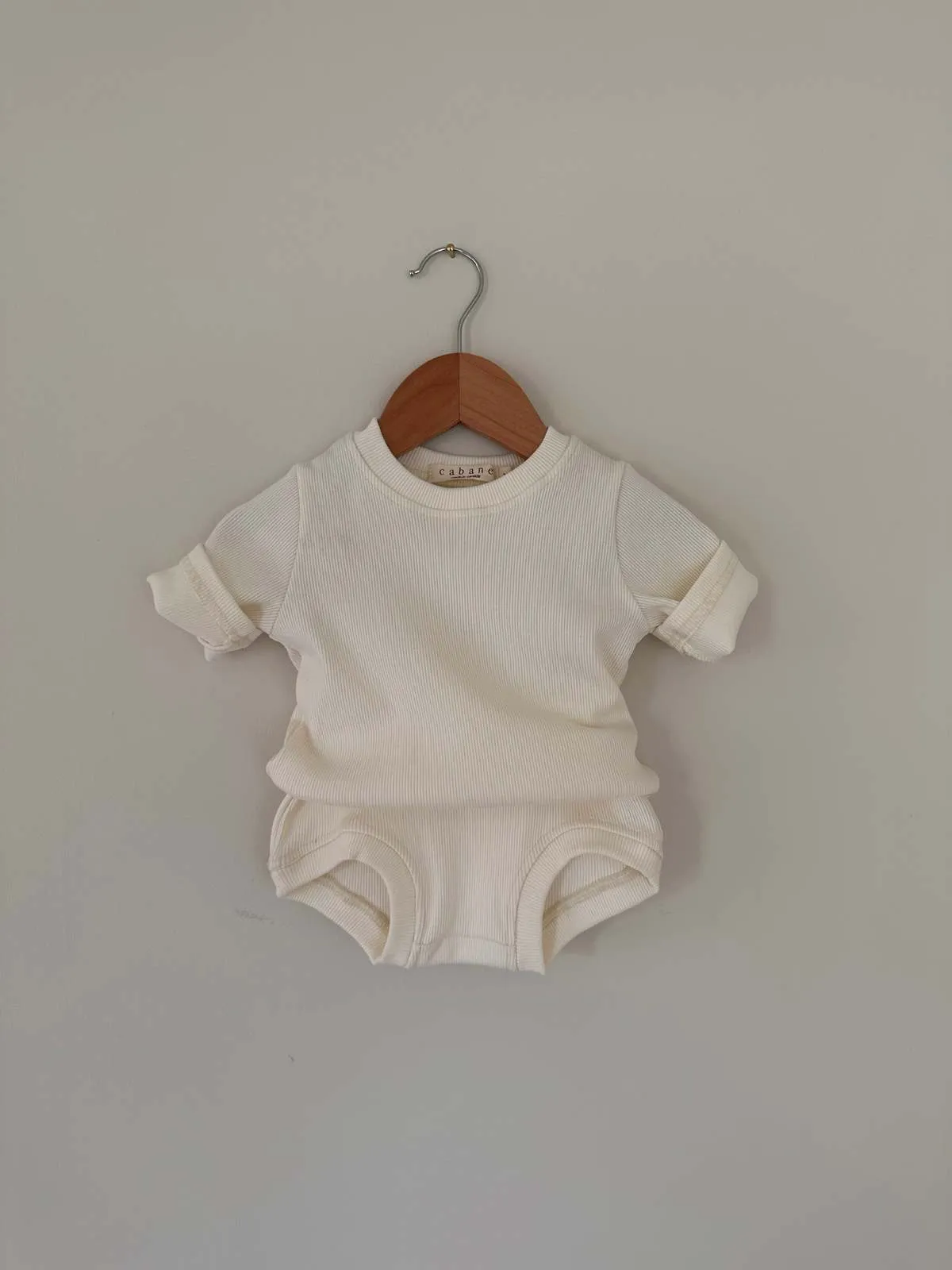 Kids cabane childrenswear baby kid CLASSIC SET - Cream