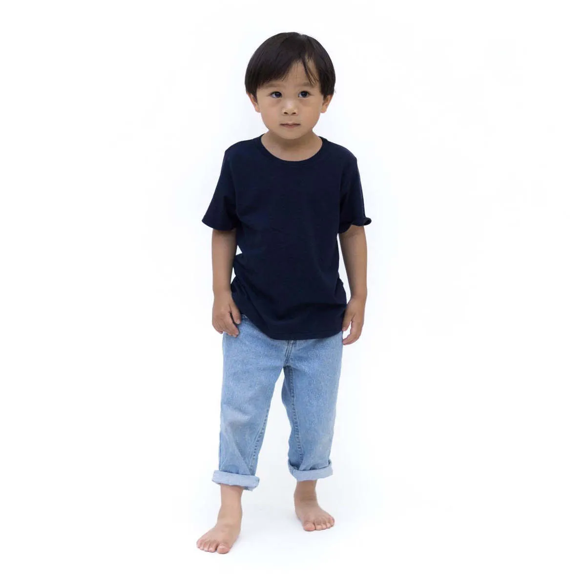 Kids Obakki Kid's Basic T Shirt - Ink/Nectar/White/Black