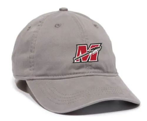 Ladies Slate Gray Baseball Cap