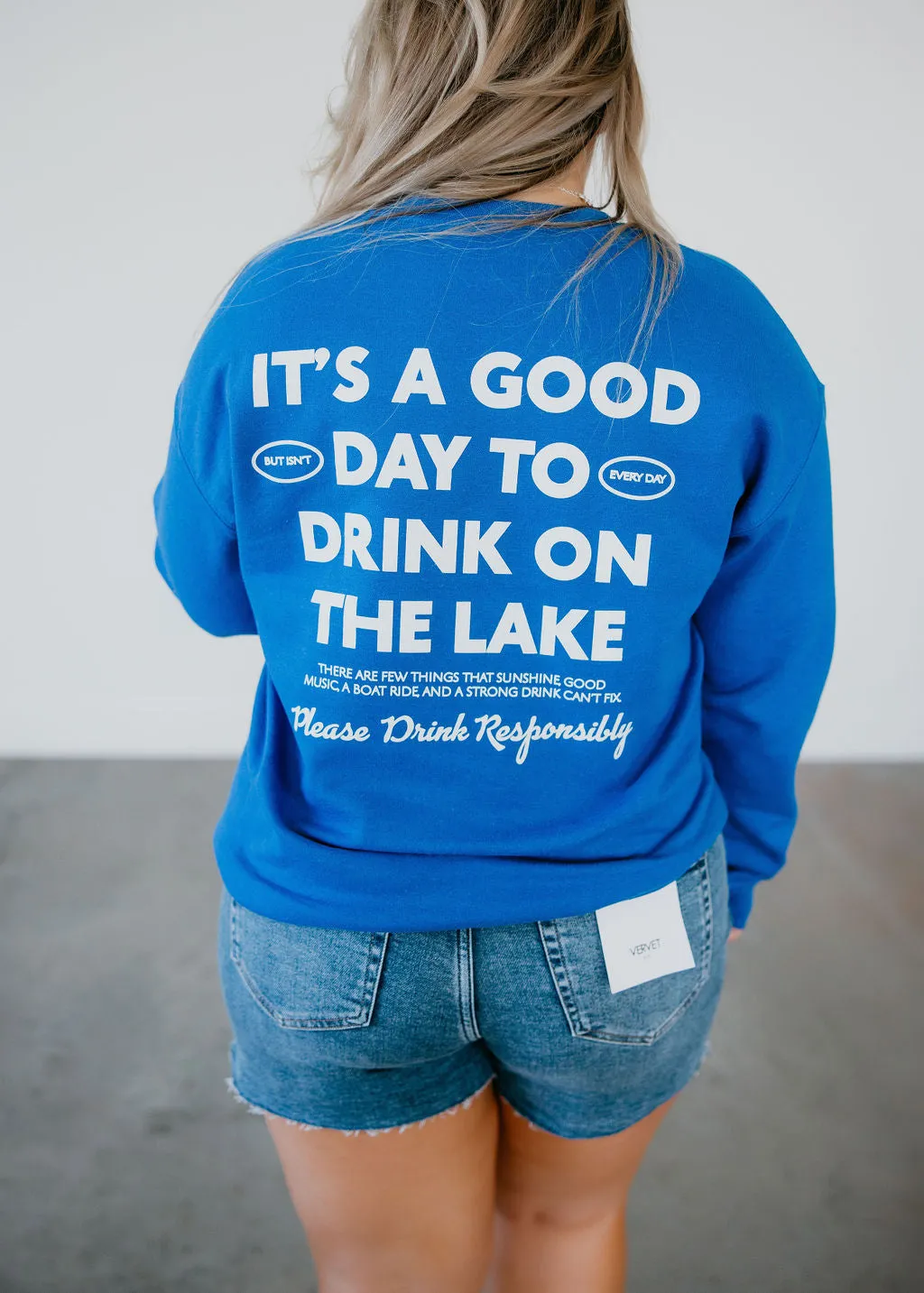 Lake Responsibly Graphic Sweatshirt