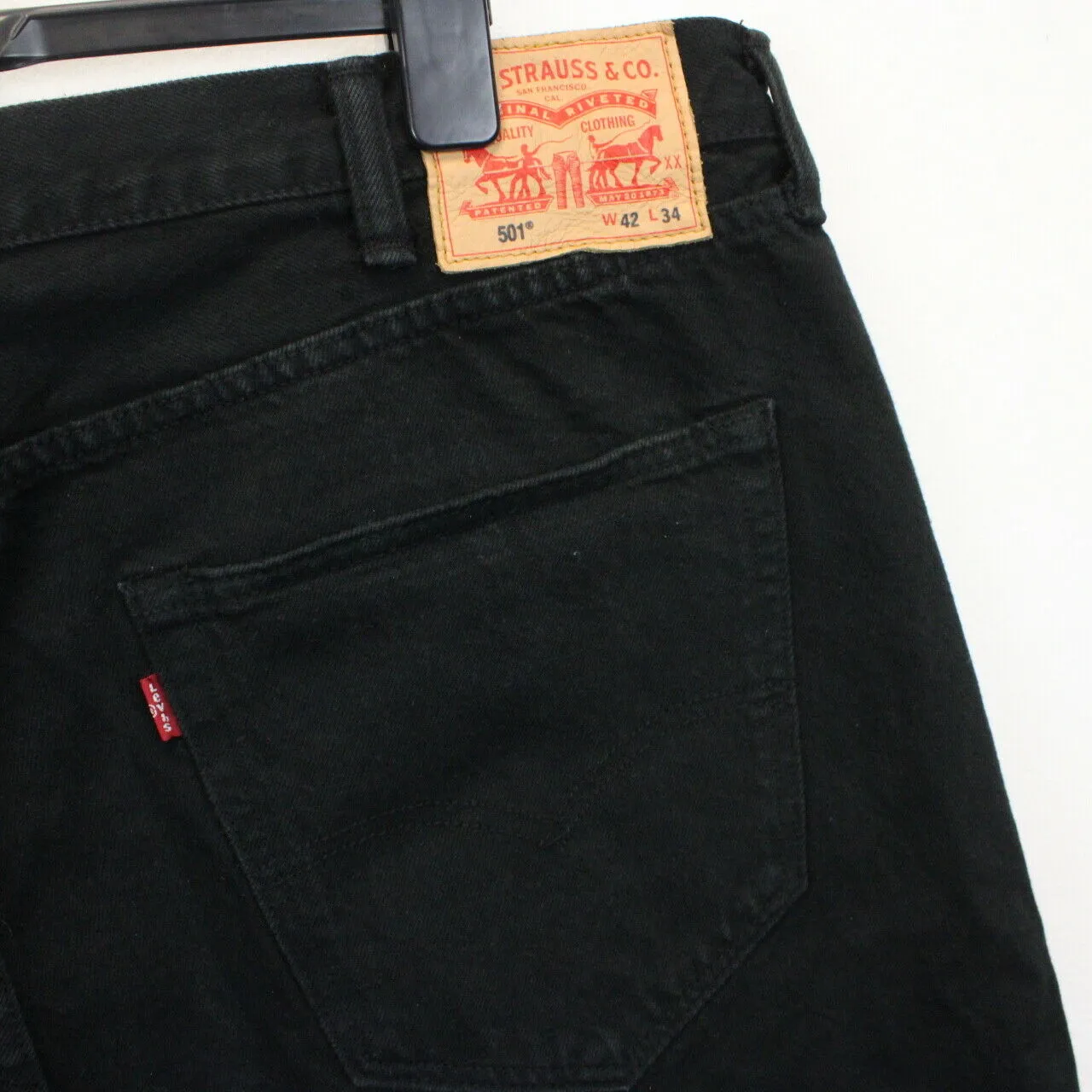 LEVIS 501 Jeans Black | W42 L28