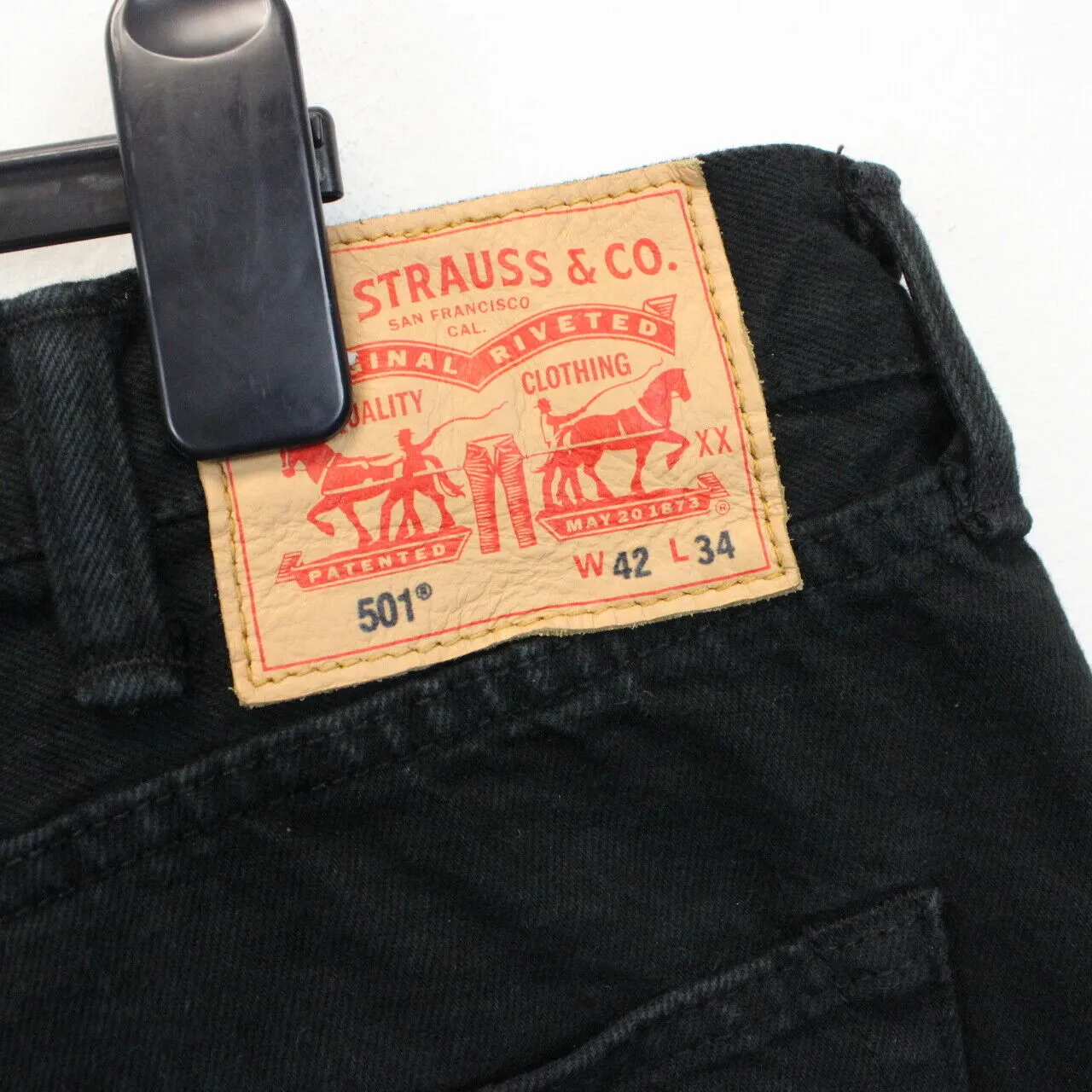 LEVIS 501 Jeans Black | W42 L28