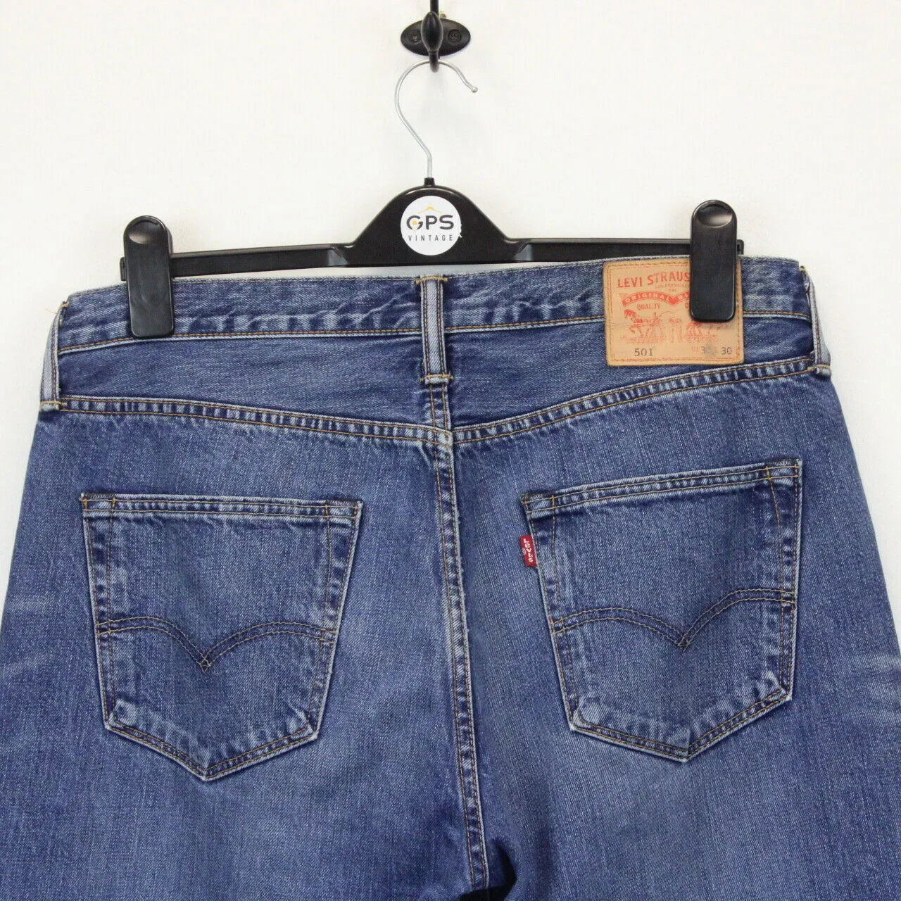 LEVIS 501 Jeans Mid Blue | W36 L30