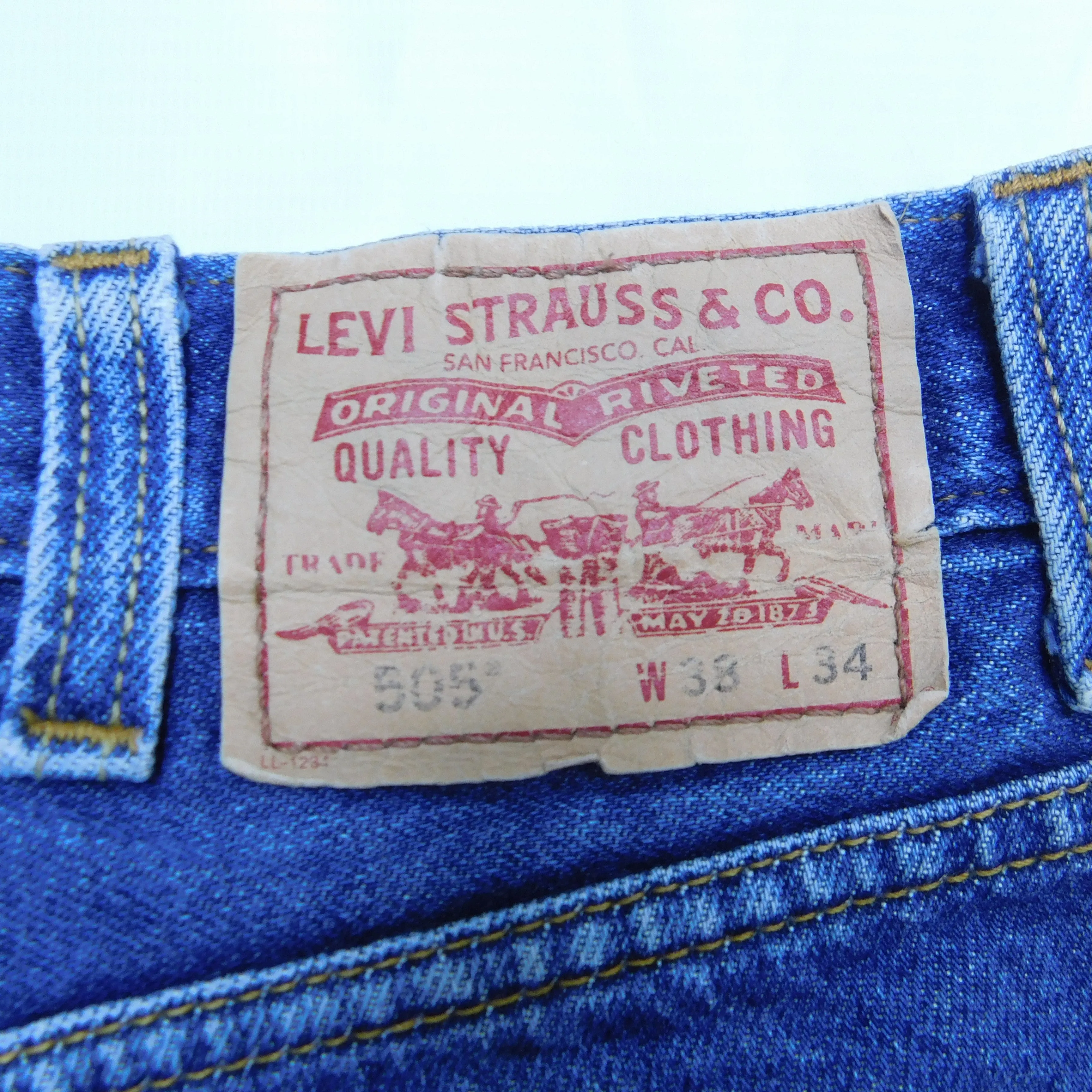 Levi's 505 Blue Jeans