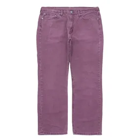 Levi's 514 Purple Jeans