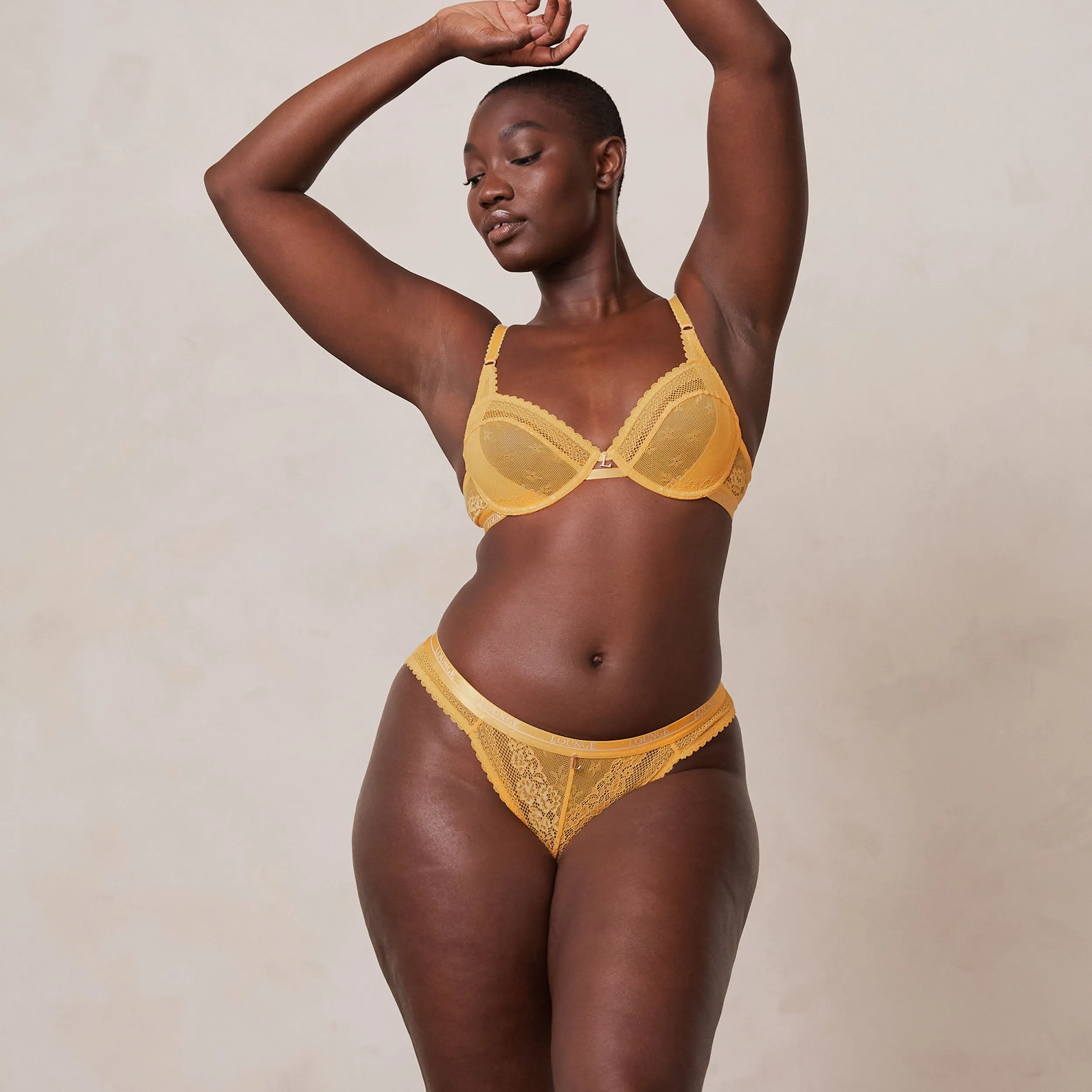 Liberty Balcony Bra  - Mustard