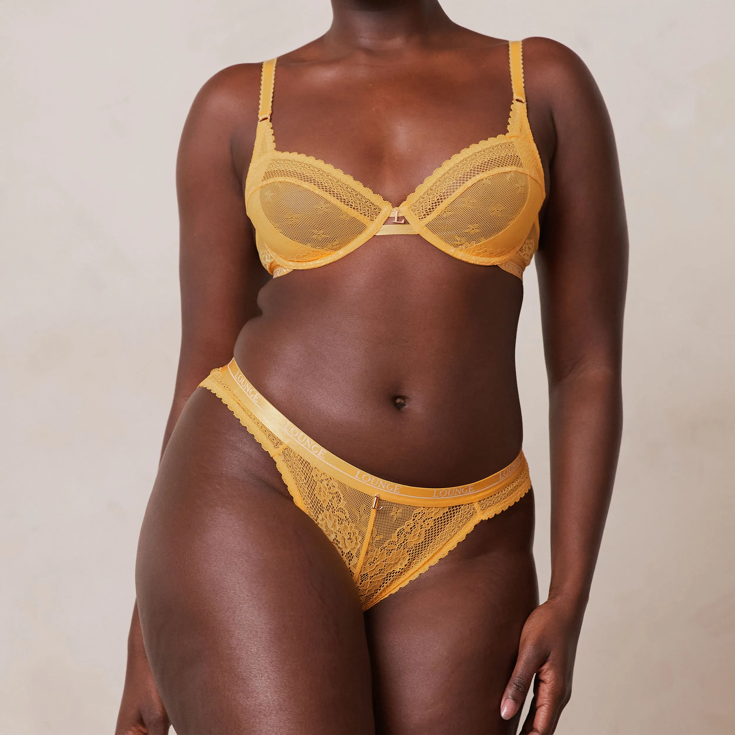 Liberty Balcony Bra  - Mustard