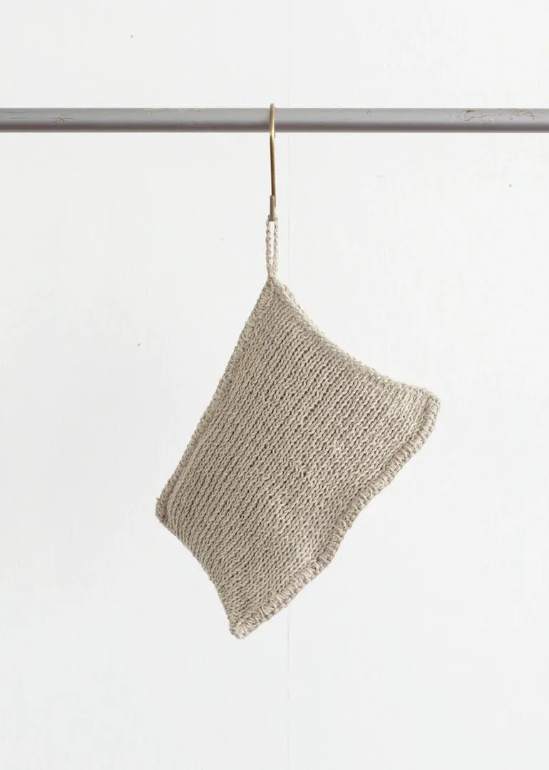 Linen Knit Bath Mitten