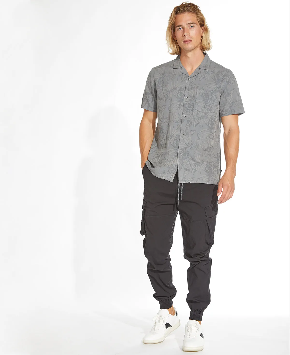 Charcoal Lodi Resort Shirt