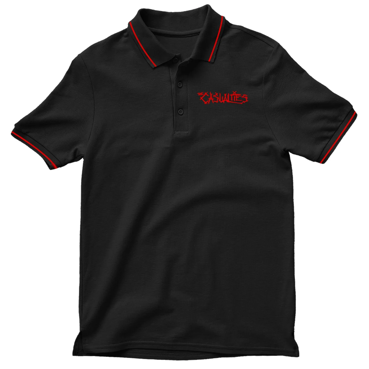 Logo Polo (Black/Red)