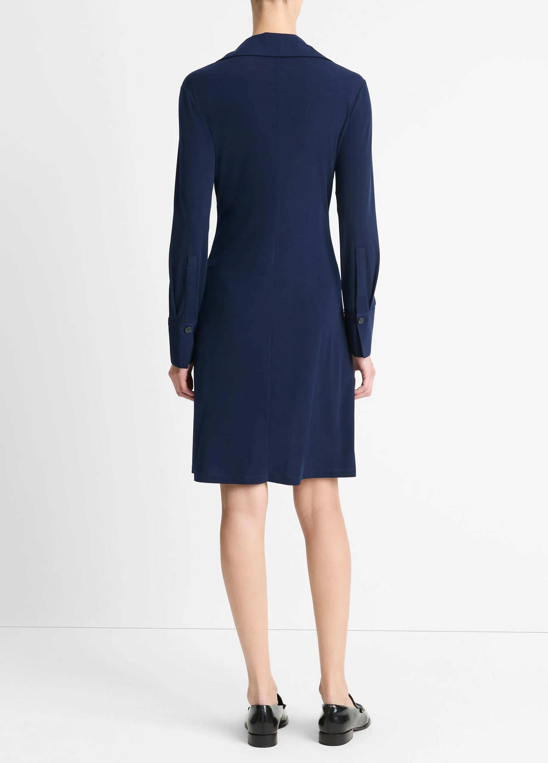 Long-Sleeve Polo Dress