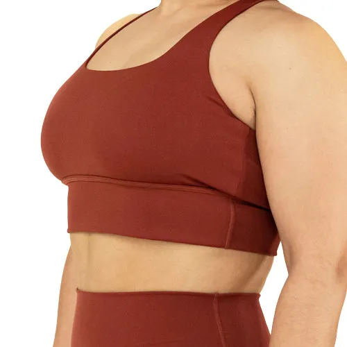 Longline Bra | Cinnamon