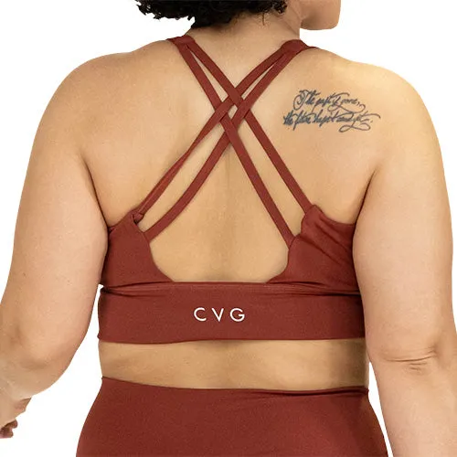 Longline Bra | Cinnamon