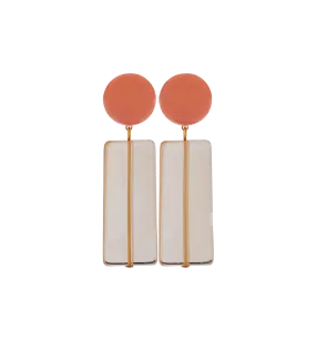 Lorena Taddei Peach Earring Set