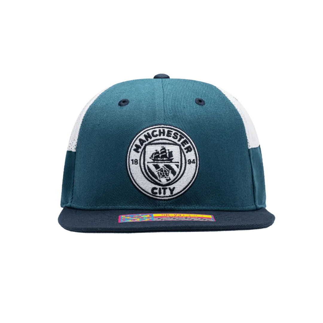 Manchester City Mondrian Snapback Hat