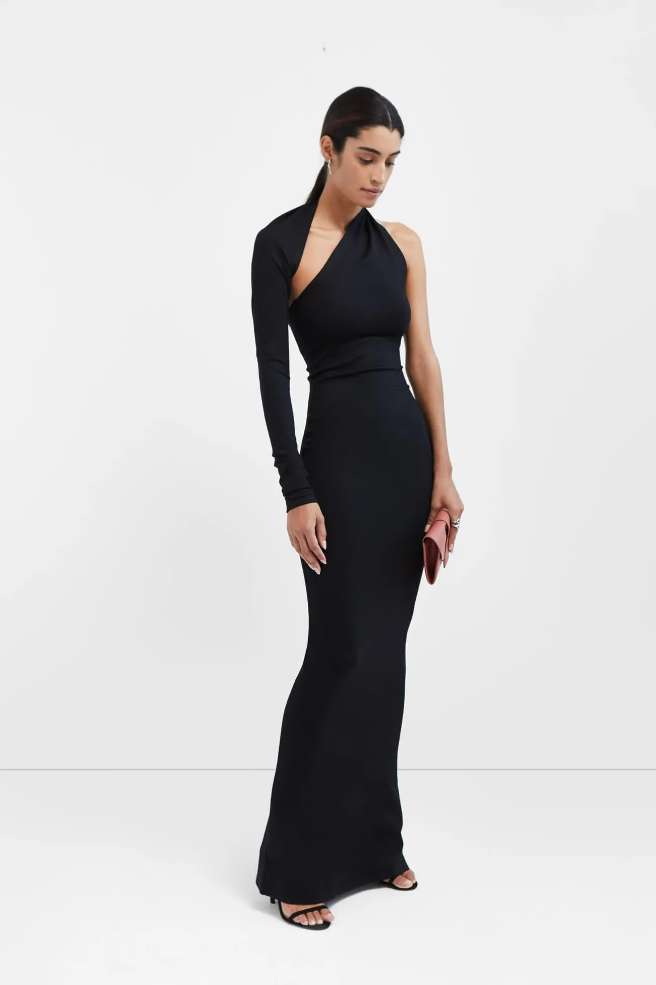 Manhattan One Shoulder Gown