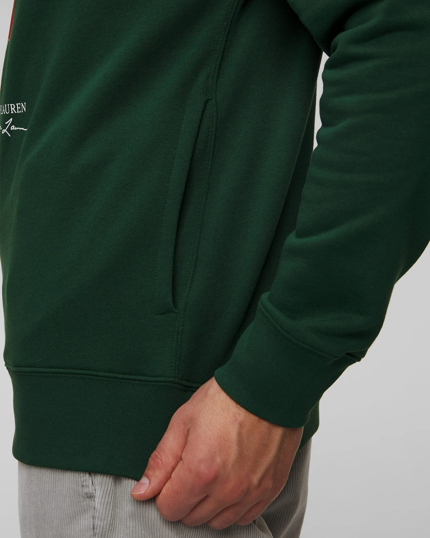 Men's green sweatshirt Polo Ralph Lauren 710953719-300