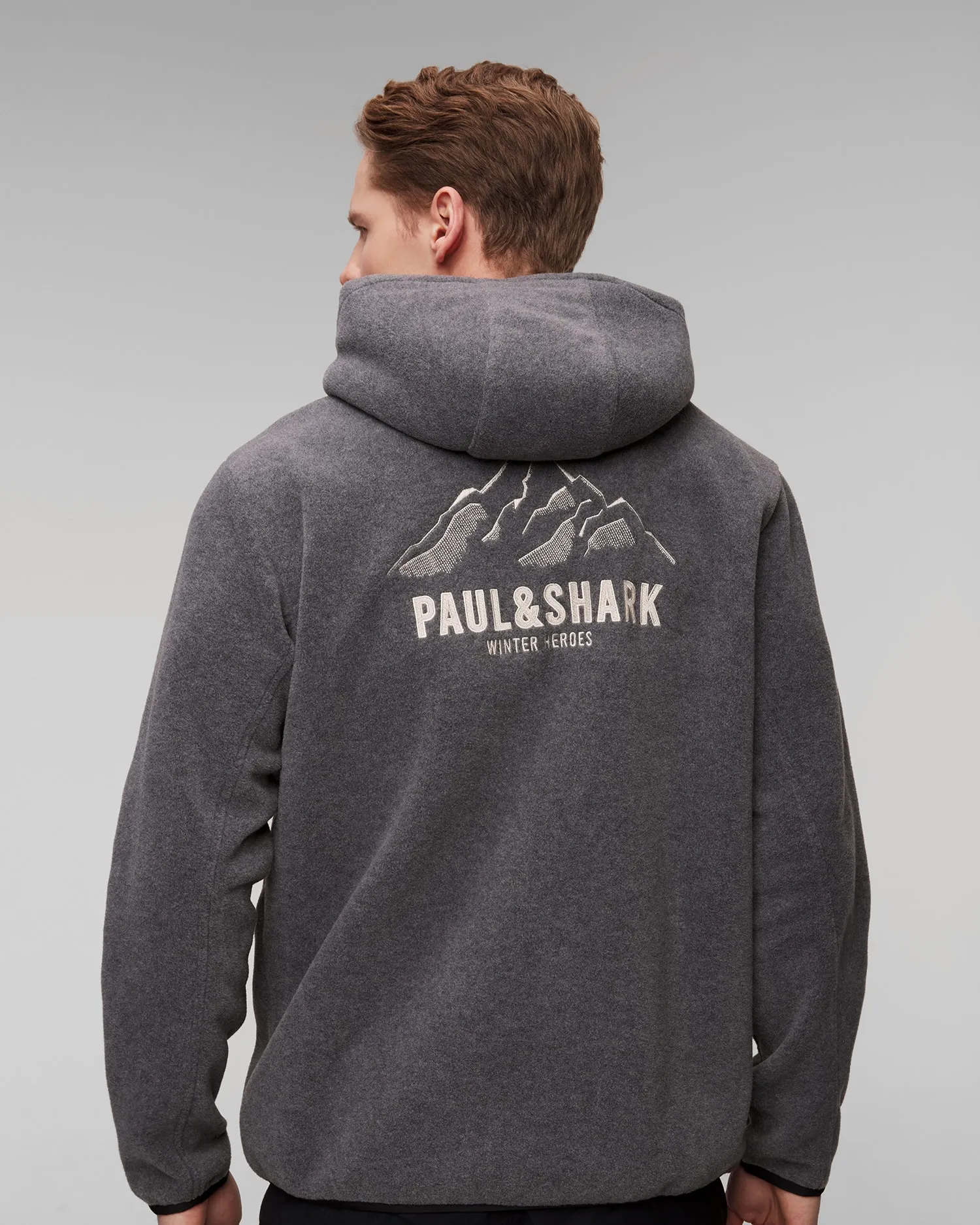 Men's grey sweatshirt Paul&Shark 13311908-888