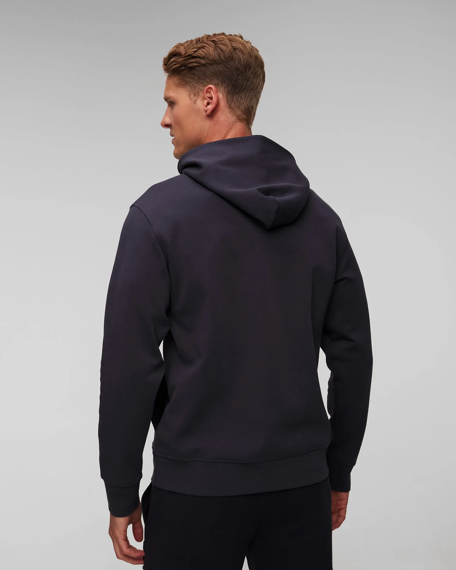 Men's navy blue sweatshirt Paul&Shark Hooded 13311811-13