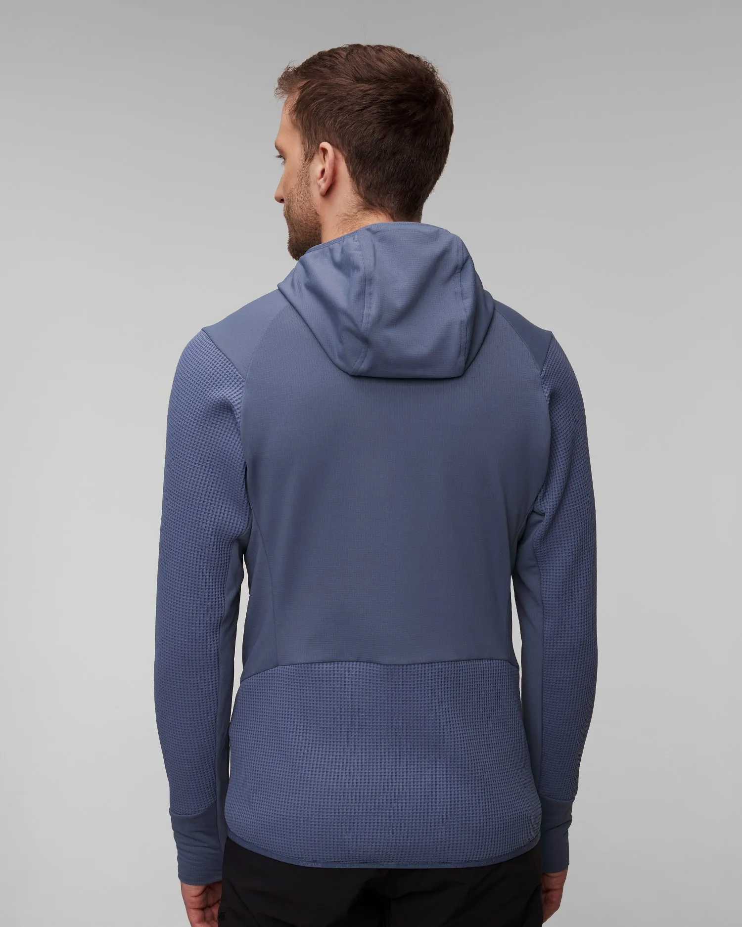 Men's technical sweatshirt Salewa Puez Waffle Polarlite® Hybrid 28849-8100