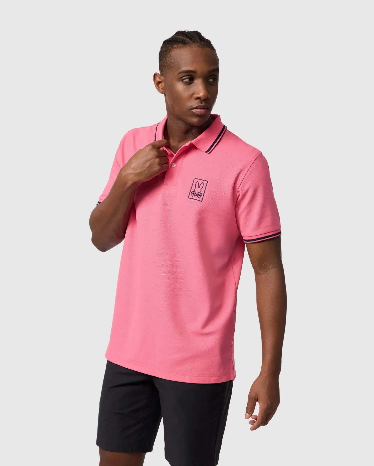 Men's Arcadia Pique Polo Shirt in B6K406B200