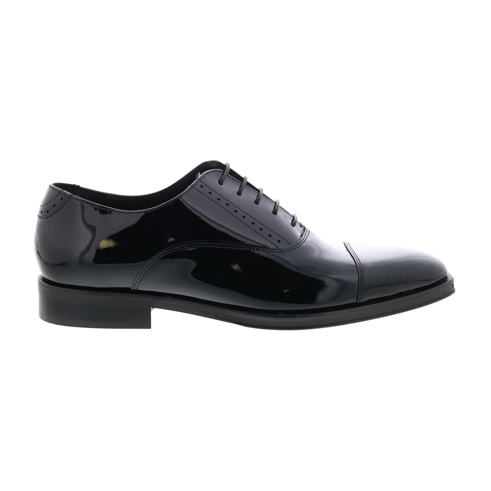 Men's Black Bruno Magli Hammond Cap Toe Oxfords