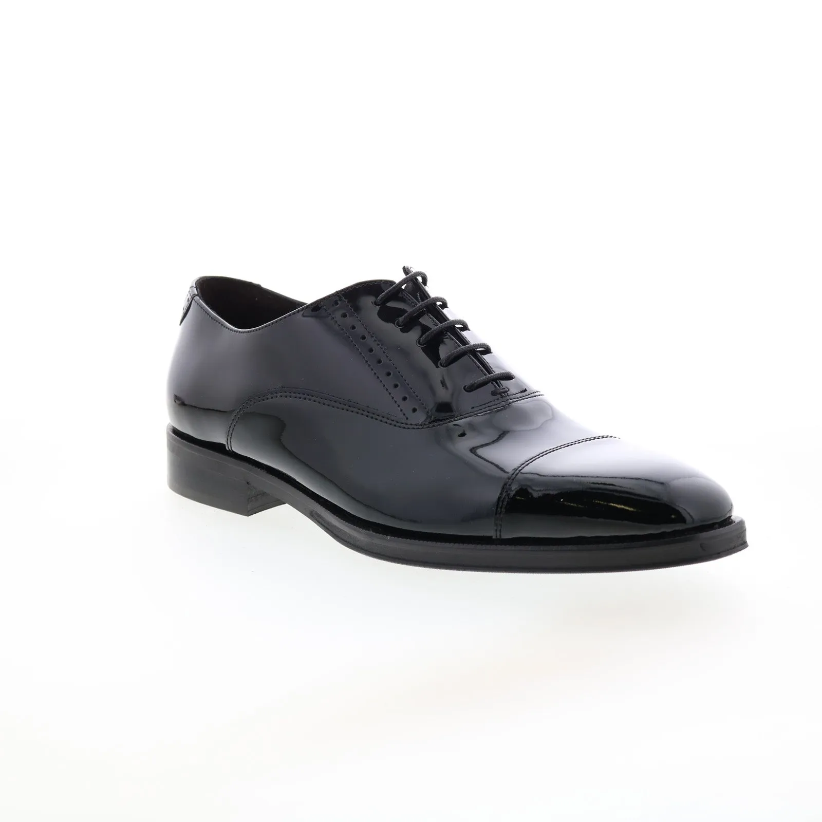 Men's Black Bruno Magli Hammond Cap Toe Oxfords