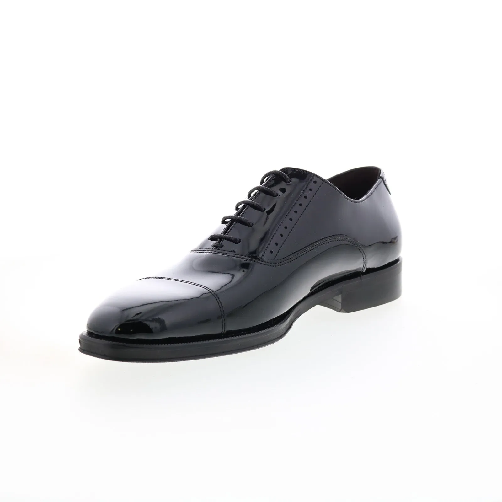 Men's Black Bruno Magli Hammond Cap Toe Oxfords