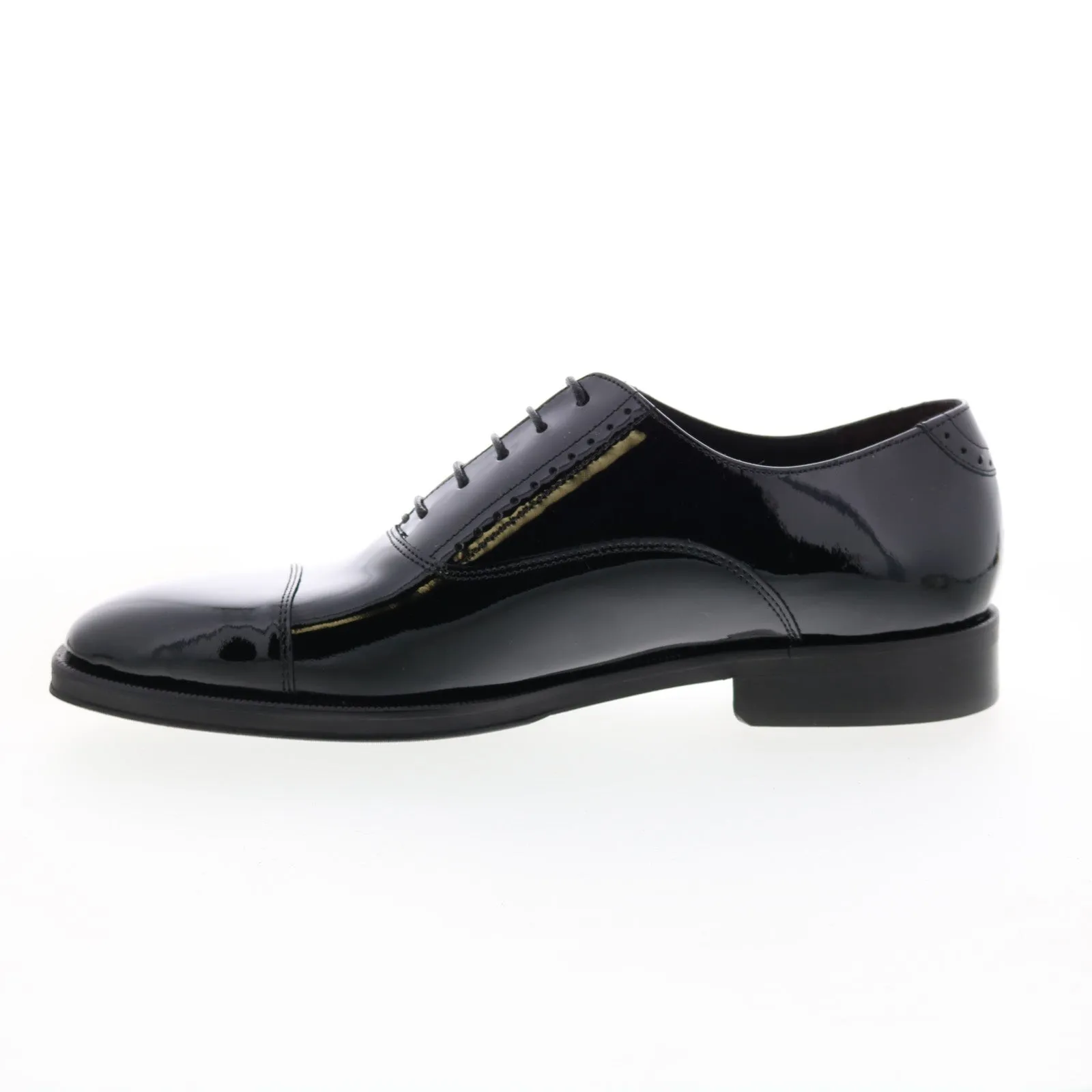 Men's Black Bruno Magli Hammond Cap Toe Oxfords