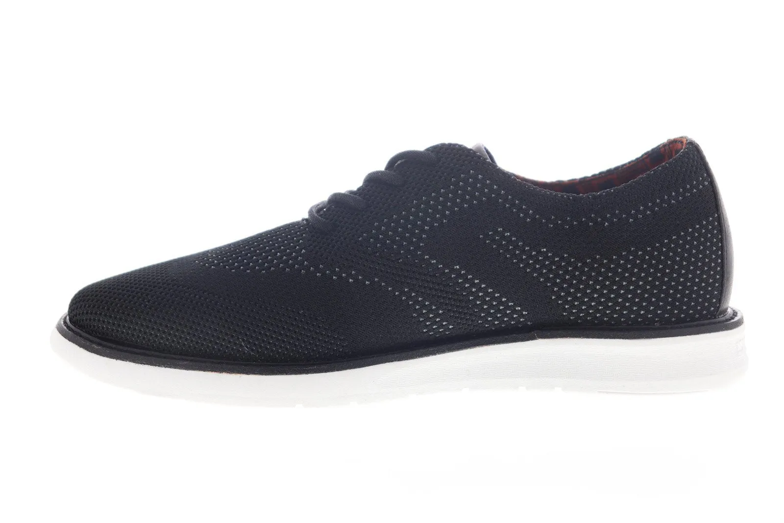 Men's Black Plain Toe Oxfords by Ben Sherman Omega