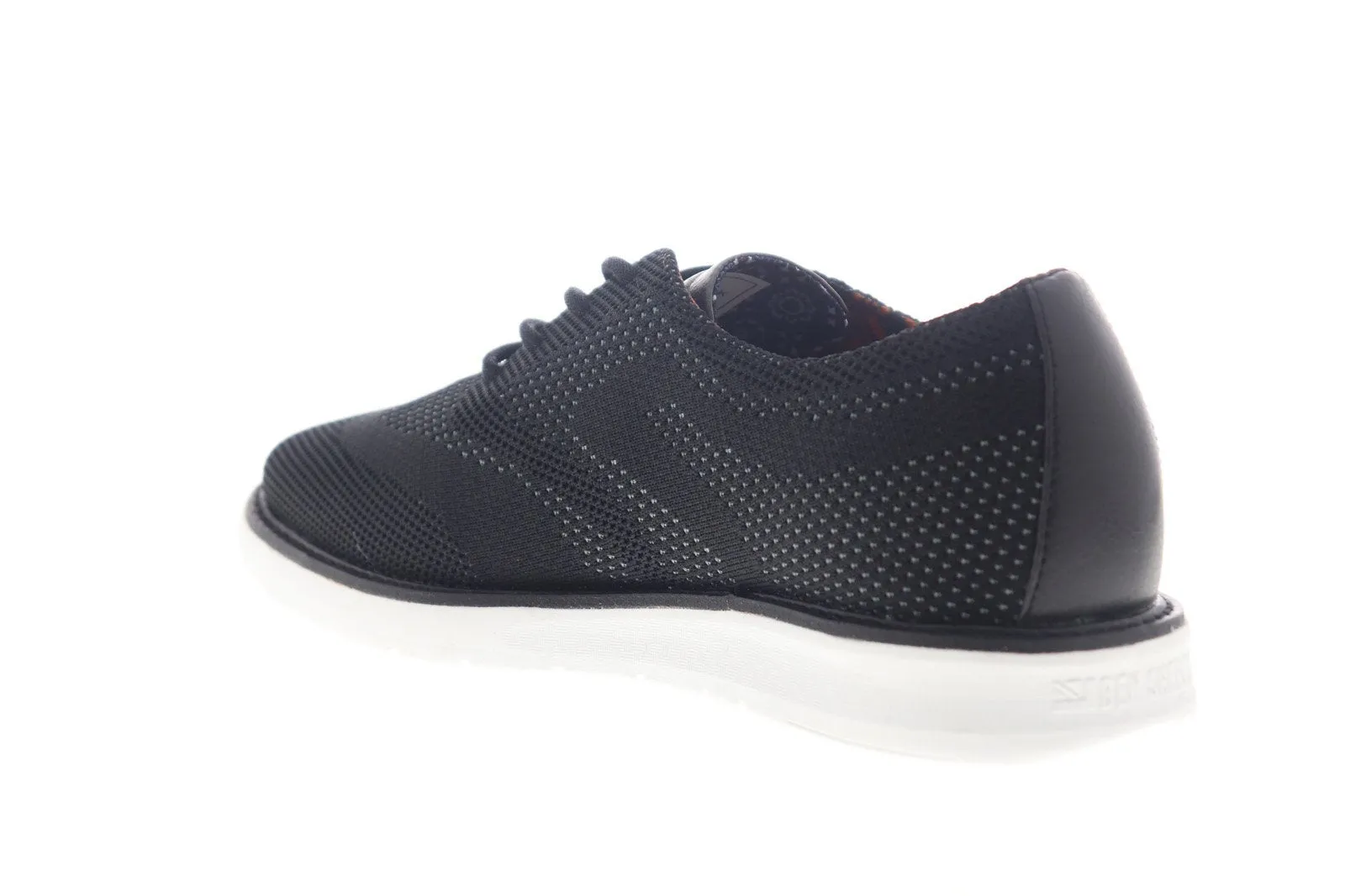 Men's Black Plain Toe Oxfords by Ben Sherman Omega