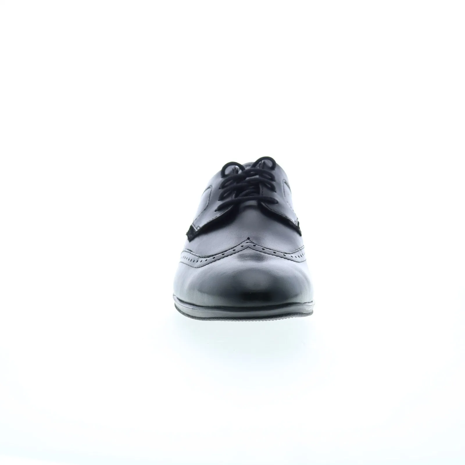 Men's Black Wide Rockport Somerset Wingtip Oxfords