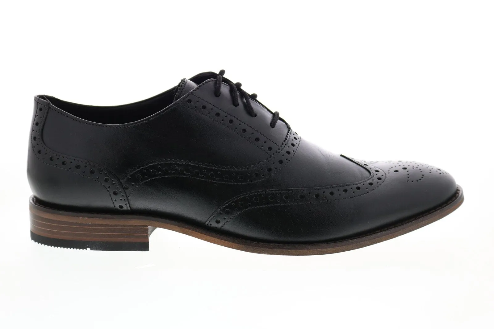 Men's Black Wingtip Oxfords by Bostonian Lamont Wing