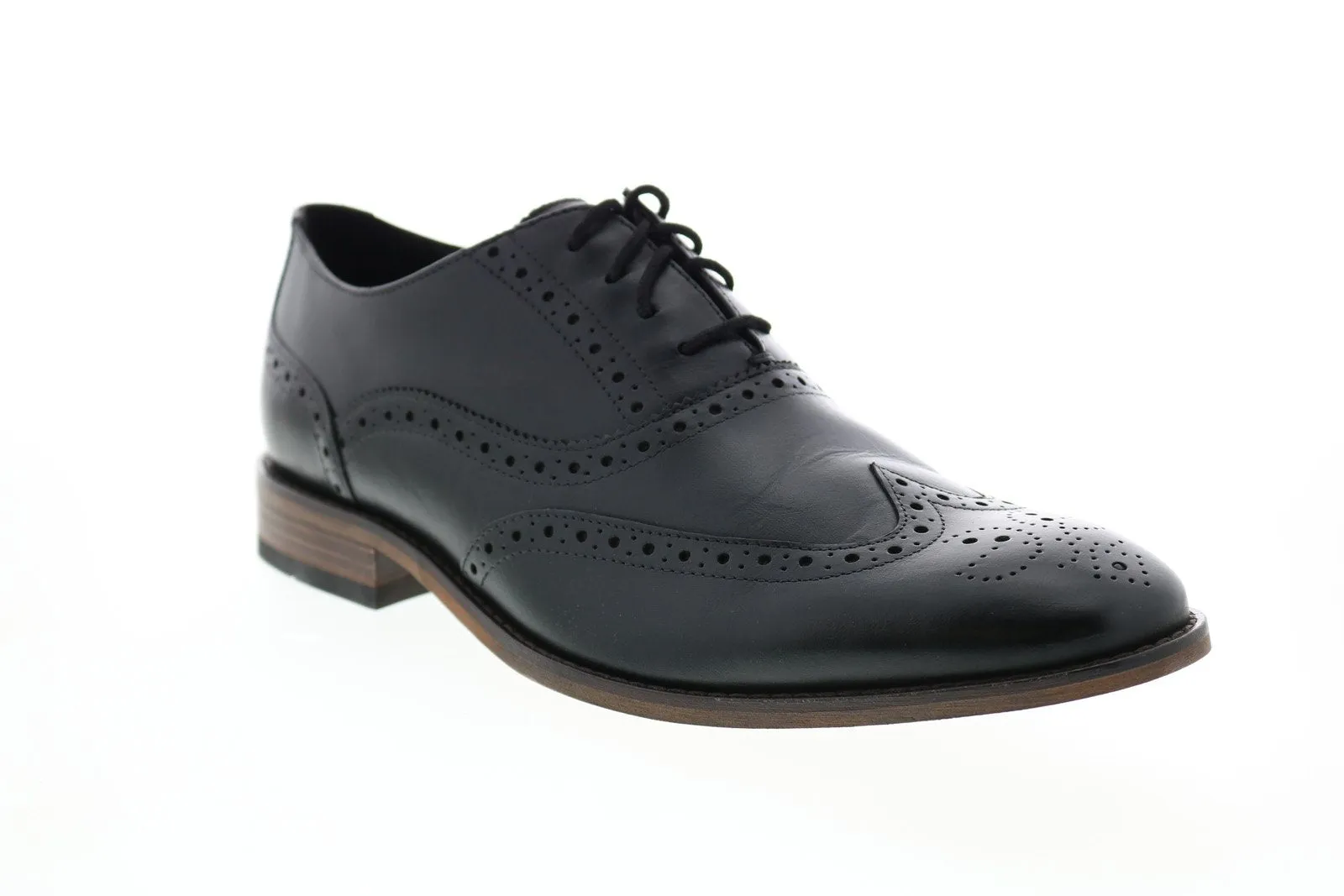 Men's Black Wingtip Oxfords by Bostonian Lamont Wing