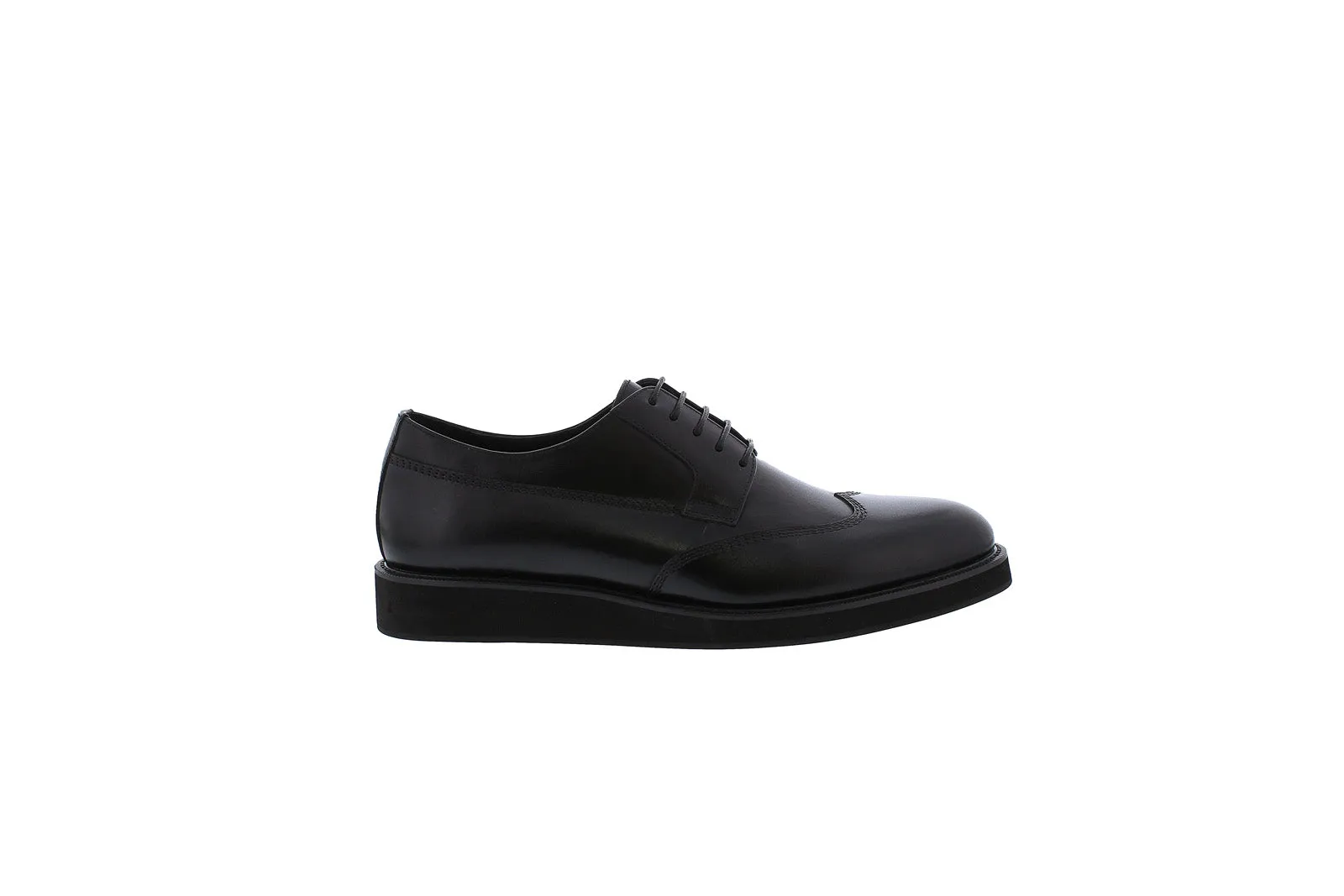 Men's Black Zanzara Malton Wingtip & Brogue Oxfords