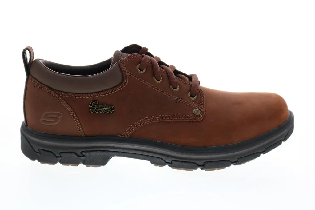 Men's Brown Plain Toe Oxfords & Lace Ups