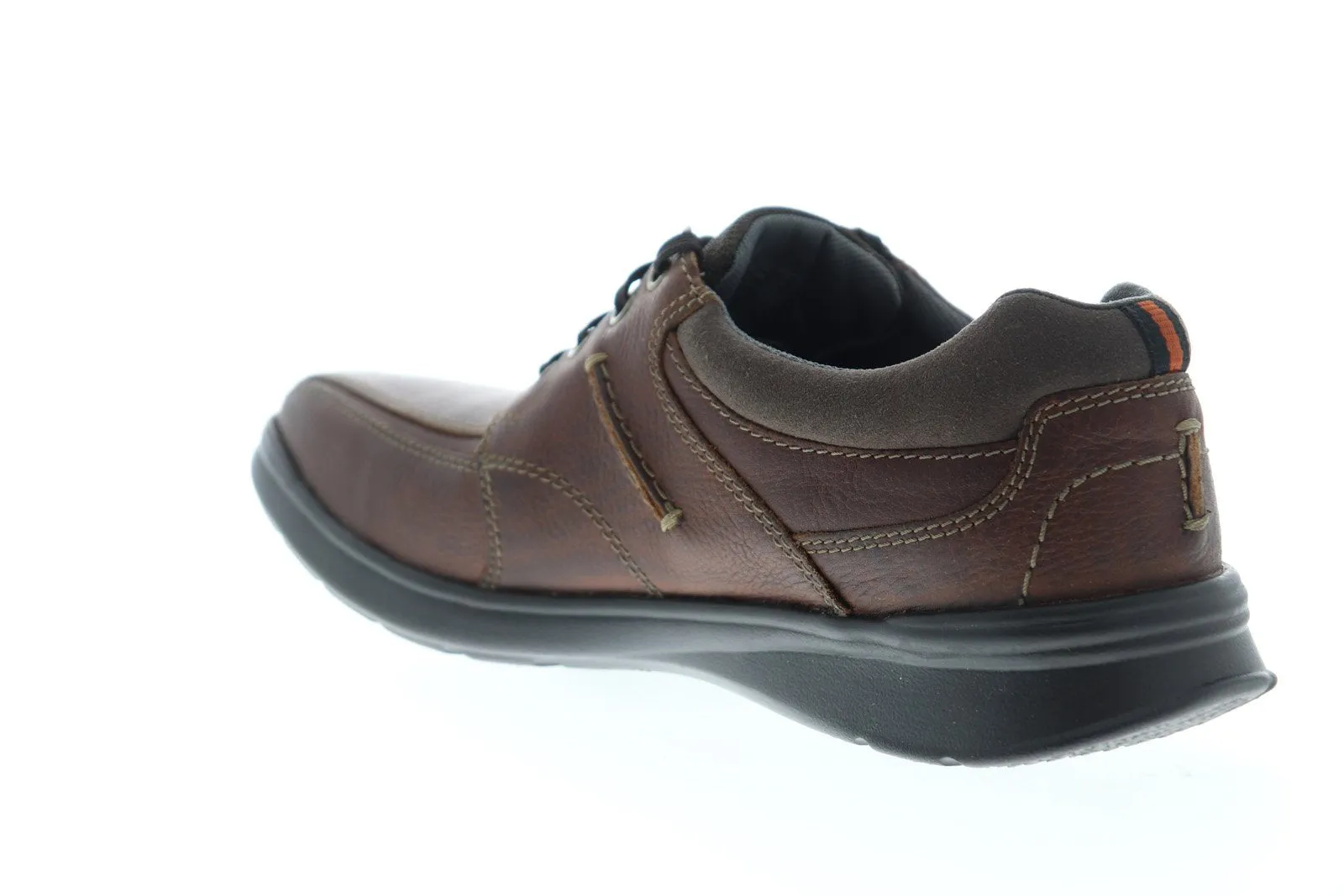 Men's Brown Plain Toe Shoes by Clarks Cotrell Walk