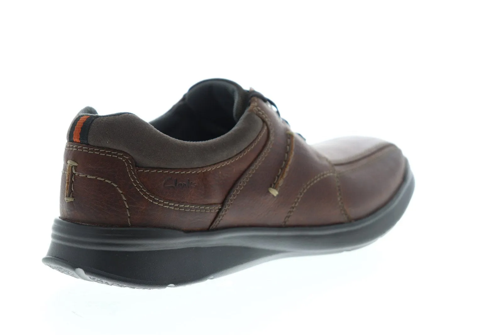 Men's Brown Plain Toe Shoes by Clarks Cotrell Walk