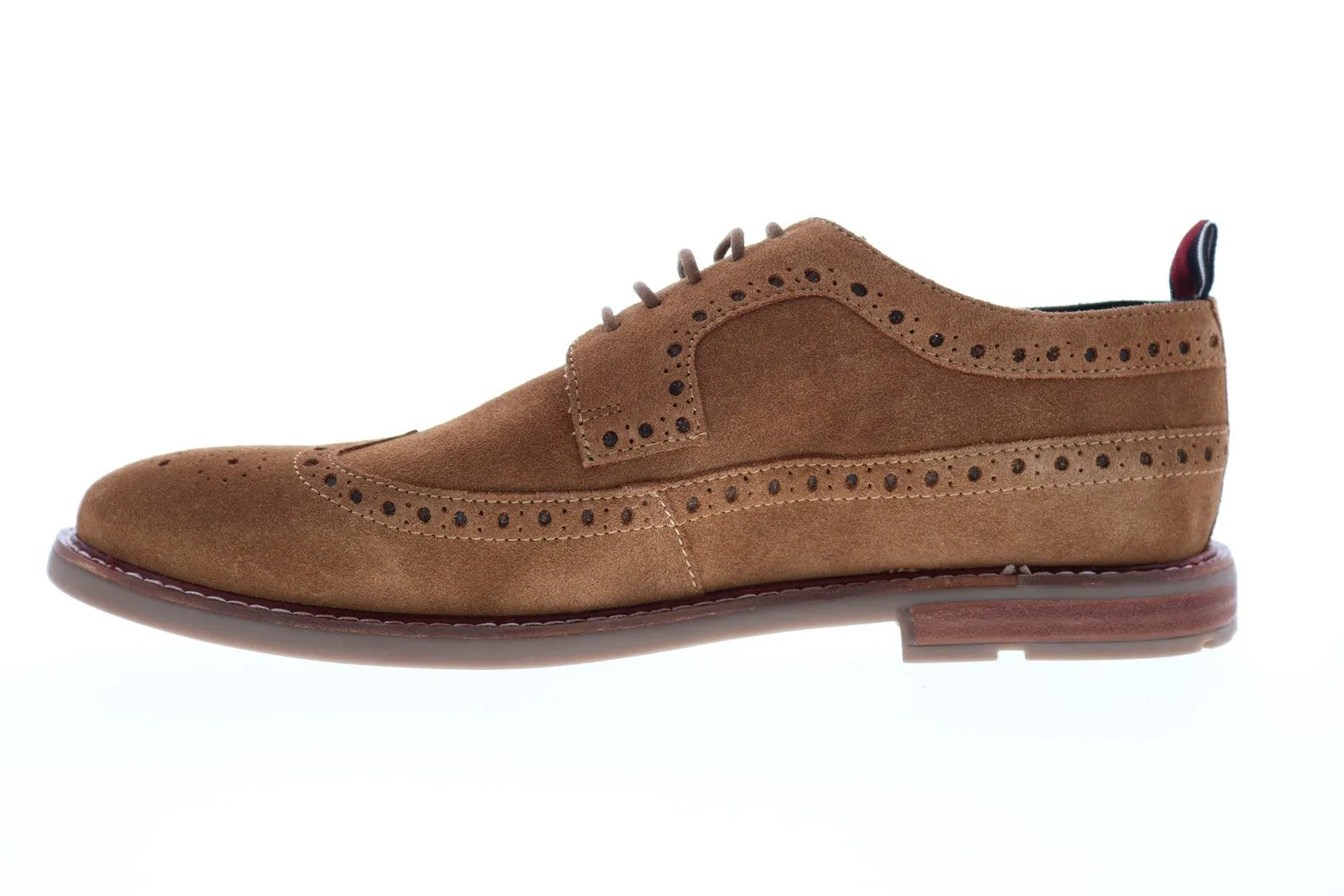 Men's Brown Suede Wingtip Oxfords by Ben Sherman Brent